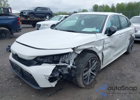2022 Honda Civic Touring from USA, damaged, VIN 2HGFE1F9XNH306361